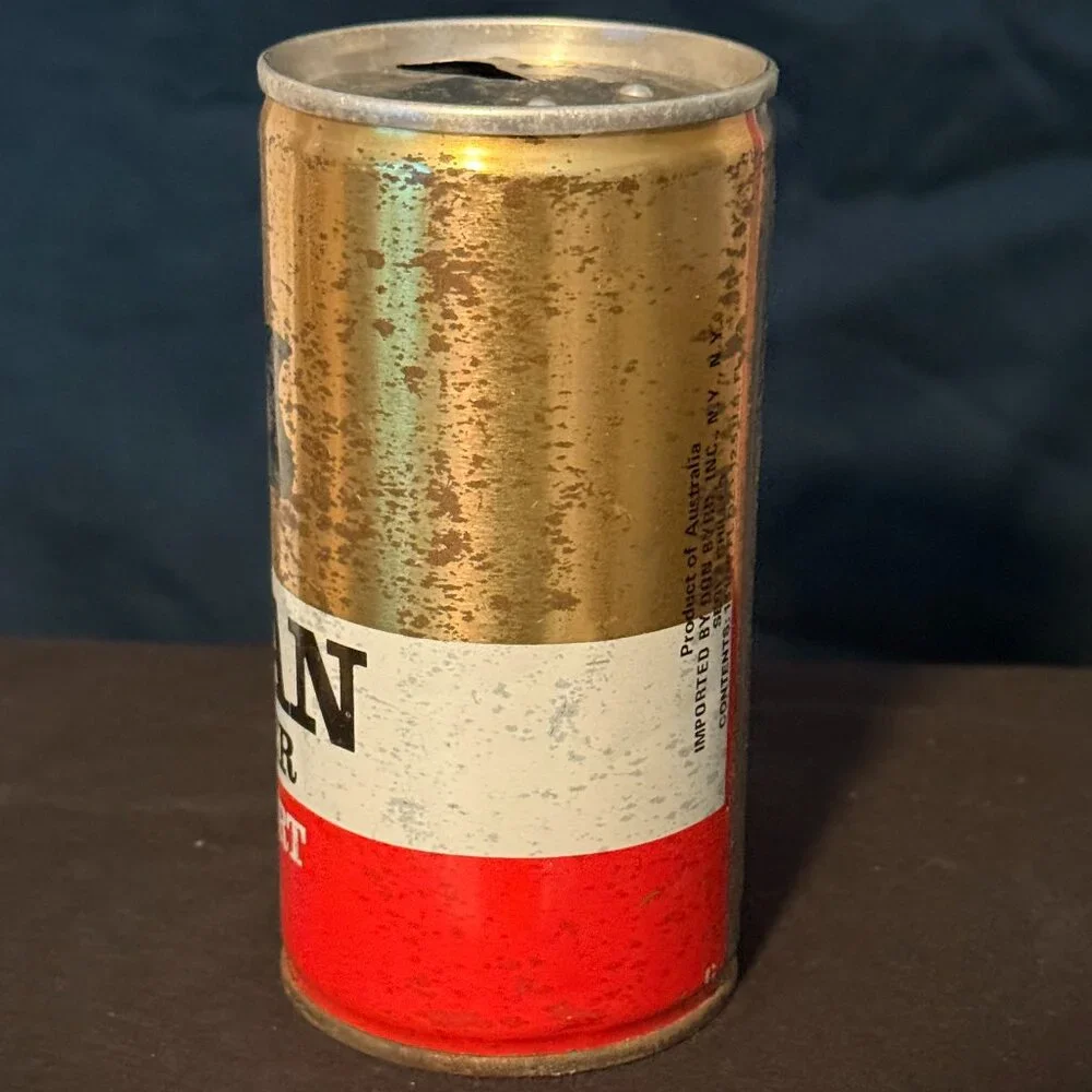 Swan Lager Export vintage beer can